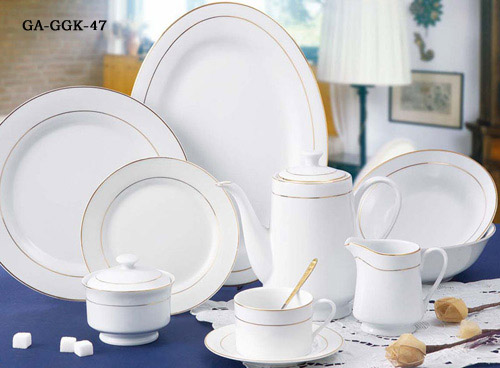 Porcelain Dinner Set, Coffee Mug, Cup & Saucer