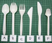 Biodegradable tableware