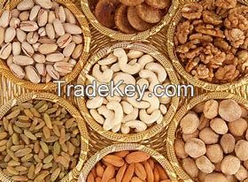 Macadamia nuts, Brazil Nuts, Hazelnuts, Pecan Nuts, Pine Nuts, Punpkin Kernel,   