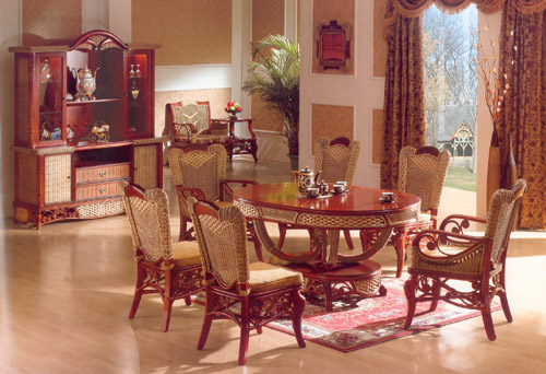 rattan furniture:dining room series