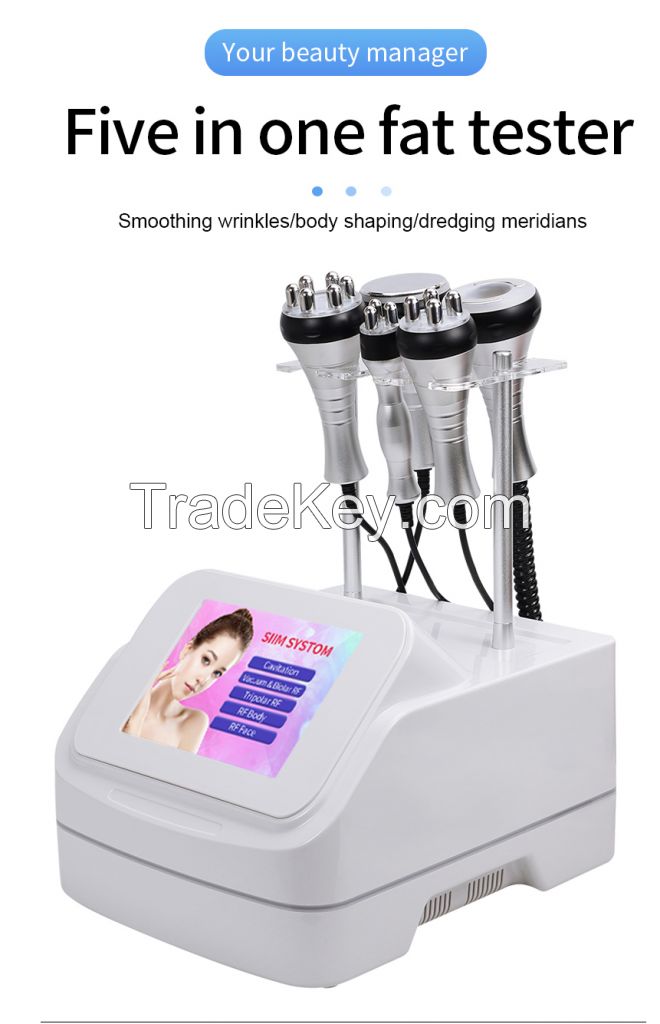 2021 5 in 1 new 40k ultrasonic cavitation slimming machine ultrasonic lipo cavitation machine