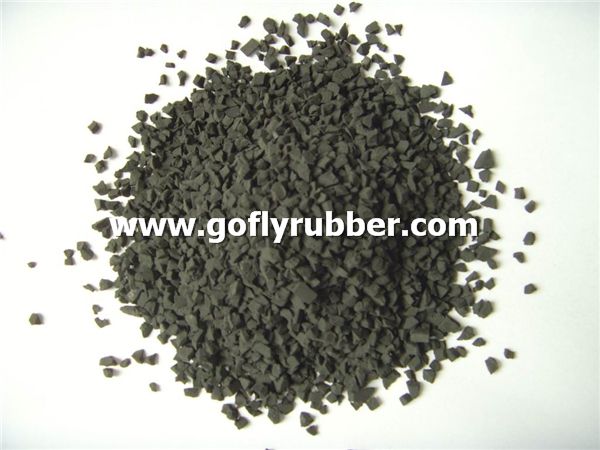 Black SBR Rubber Granules