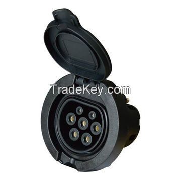 Electric Vehicle charging AC pile end charging socket