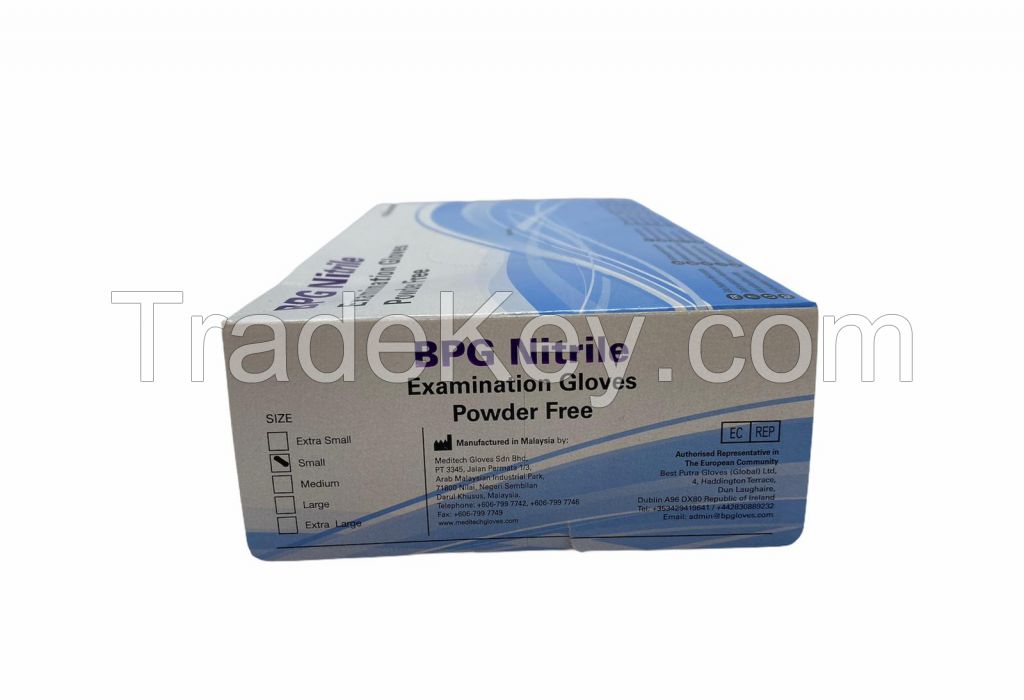 Nitrile gloves 