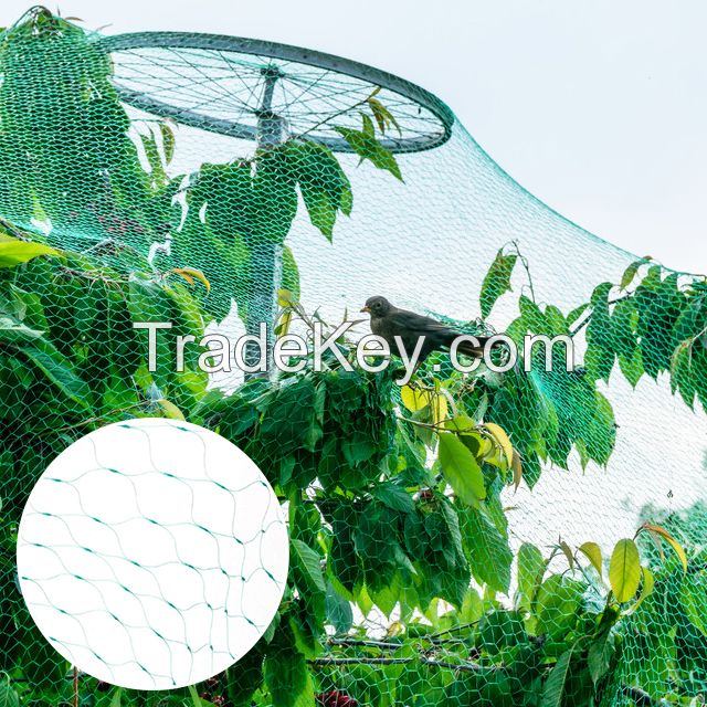Multifilament or monofilament Bird mist netting Used to Garden Plants Fruit Trees Against Birds