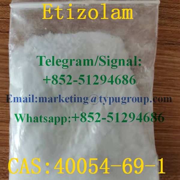 High purity Etizolam CAS:40054-69-1 with competitive price Telegram/Signal:+852-51294686