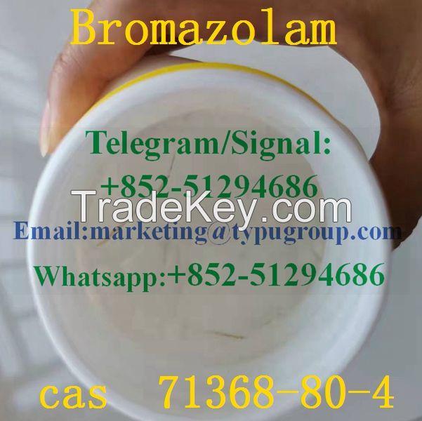 Safe delivery Bromazolam cas:71368-80-4  Telegram/Signal:+852-51294686