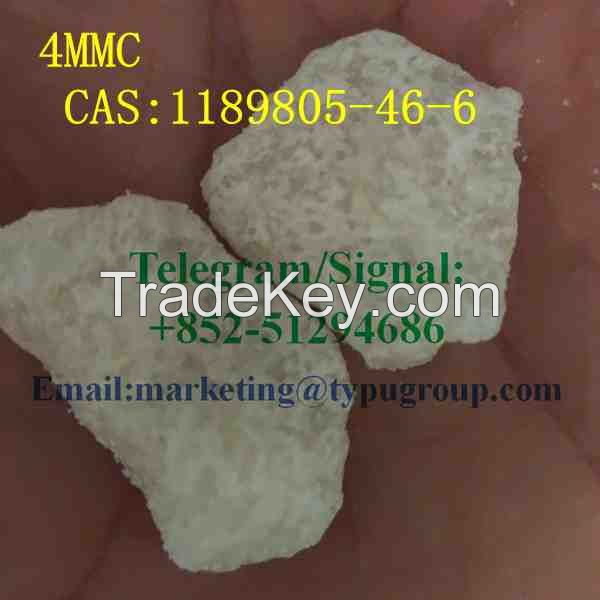 High purity 4MMC 3mmc CAS:1189805-46-6 with competitive price Telegram/Signal:+852-51294686