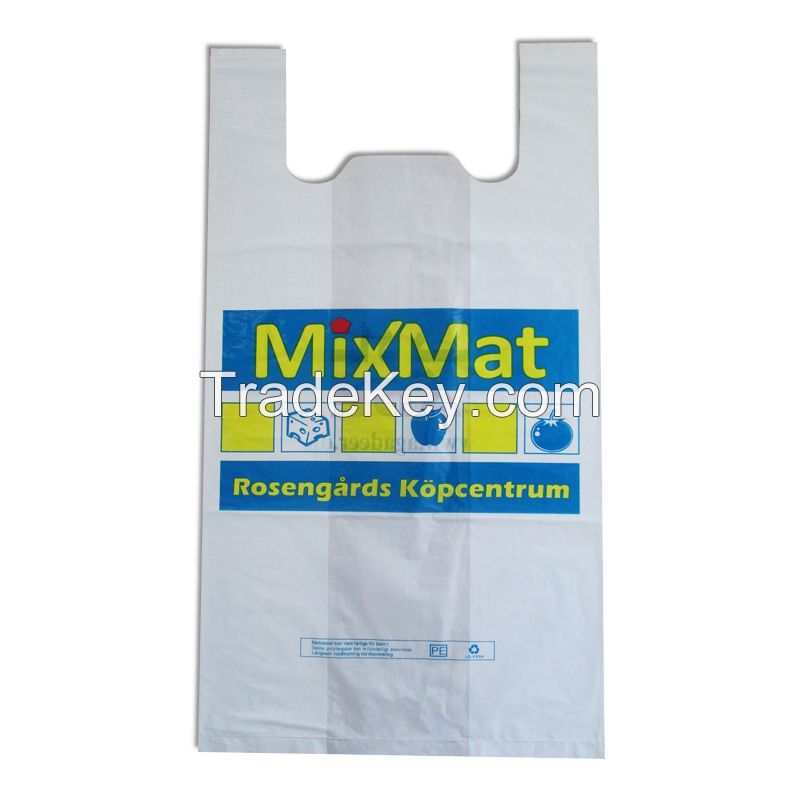 Vest Style Plastic Carrier Bags