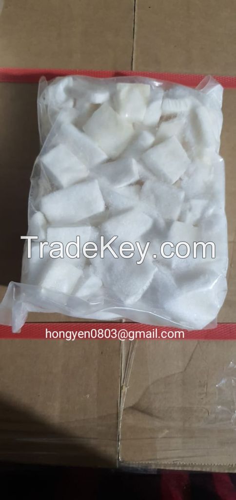 Frozen Coconut Dices / Half-round High Quality Best Price From Vietnam
