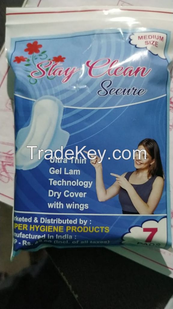 StayClean sanitary napkin