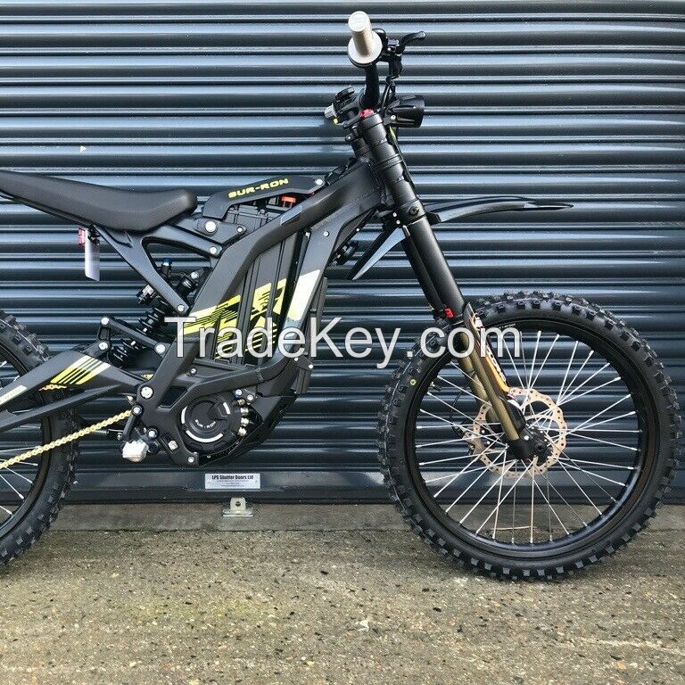 Power Sur ron E Bike Ste-alths Bomber Electric Suron Bike 72V 8000W Electric Bicycle Off Road Motorcycle Ready to ship