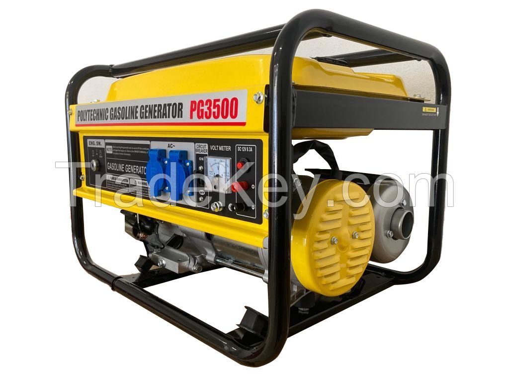 3kw 5.5kw Portable Gasoline Generator 100% Copper Wire