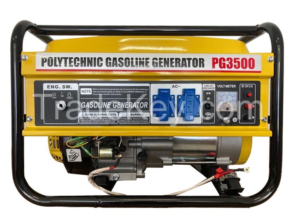 3kw 5.5kw Portable Gasoline Generator 100% Copper Wire