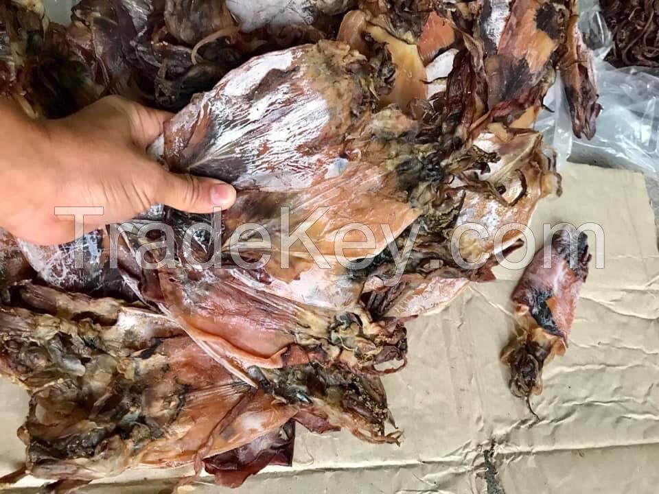 Dried Black  Squid