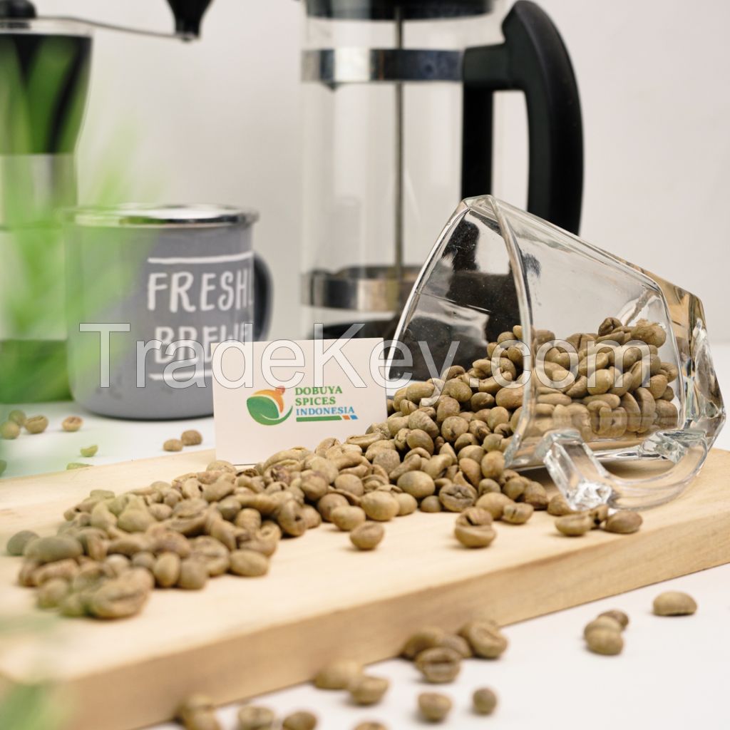 Java Robusta Green Coffee Beans : Polish