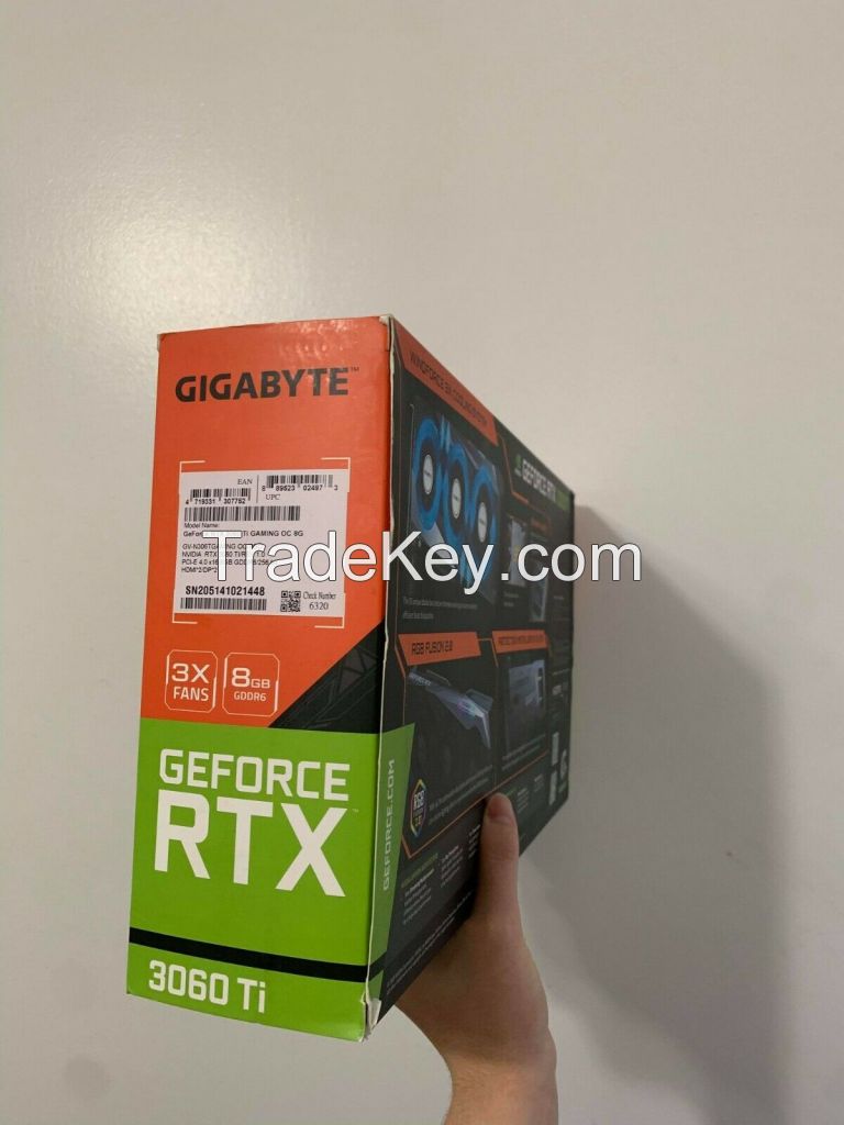 GeForce RTX 3060 Ti Direct 12 RTX 3060 Ti 2X OC 8GB 256-Bit GDDR6 PCI Express 4.0 HDCP Ready Video Card