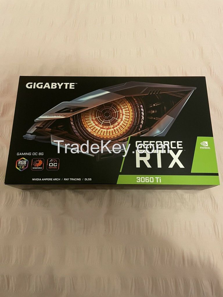 GeForce RTX 3060 Ti Direct 12 RTX 3060 Ti 2X OC 8GB 256-Bit GDDR6 PCI Express 4.0 HDCP Ready Video Card