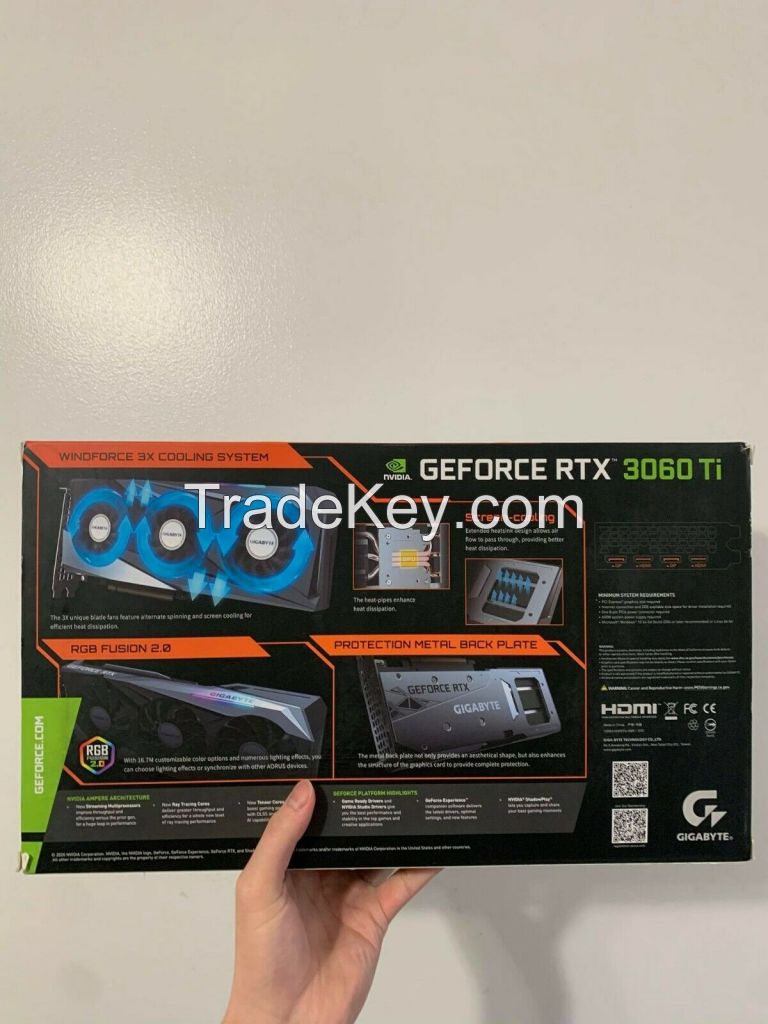 All brand GeForce RTX 3060 Ti 8GB GDDR6 Founder Edition PCI Express 4.0 Graphics Card