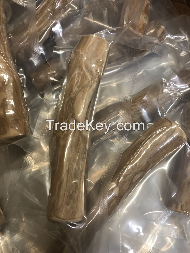 High quality coffee wood stick dog chew toy 