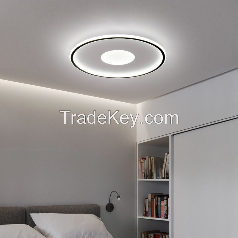 Modern surface mounted led ceiling light dimmable led light with remote