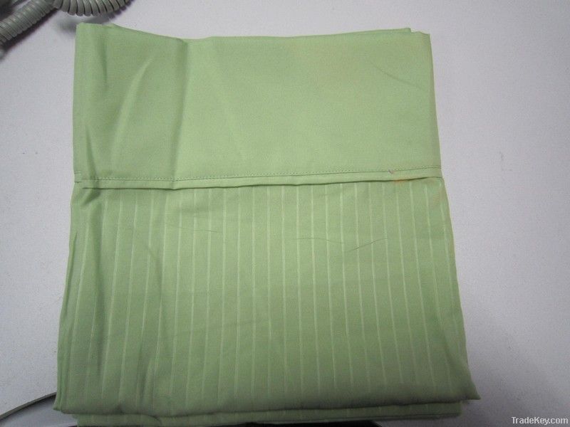 stripe polyester bed sheet