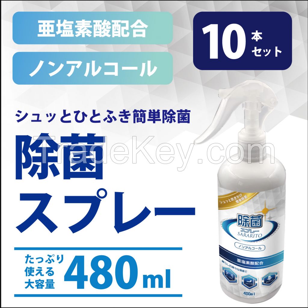 RS-L1257, SARARITO, Disinfectant spray non-alcoholic
