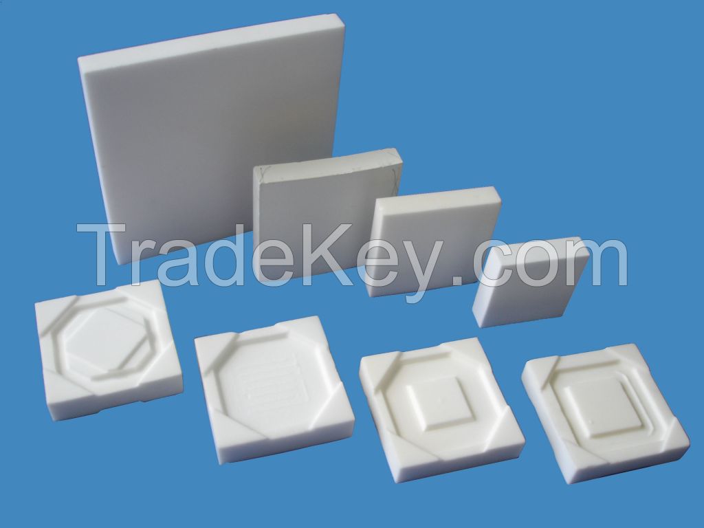 Ceramic tiles for body and vehicle protection