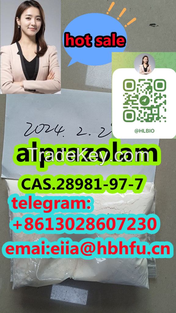 alprazolam cas.28981-97-7 good feedback welcome inquiry telegram:+8613028607230