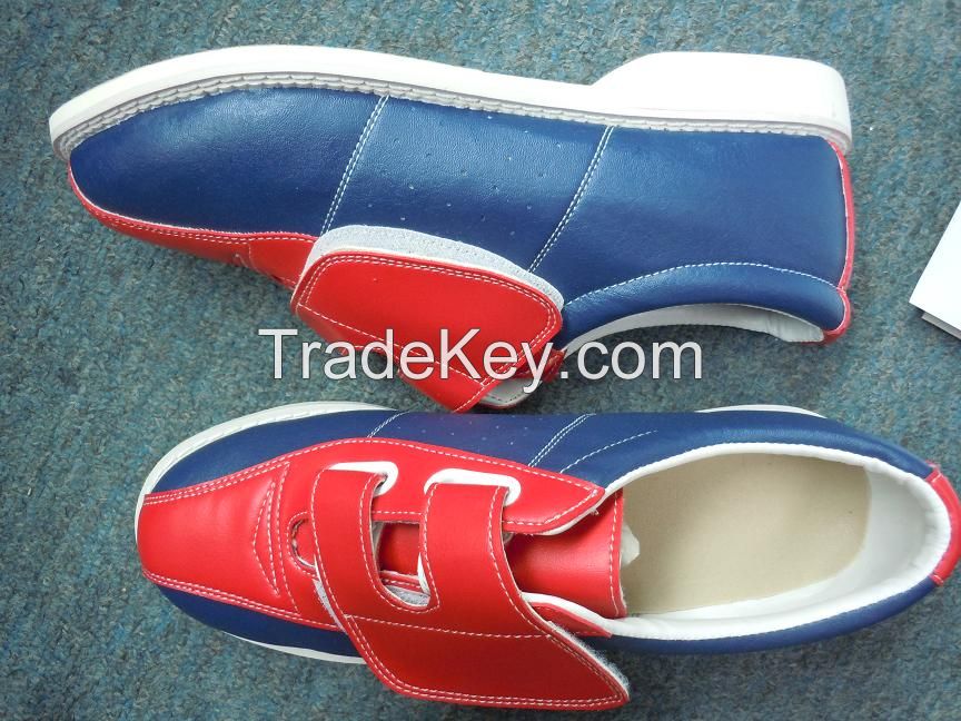 2014 New Arrival Quality  PU Rental Bowling Shoes