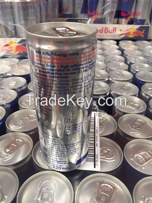 100% Original red bull energy drink 250ml