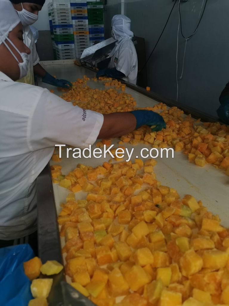 IQF MANGO HALVES AND CHUNKS