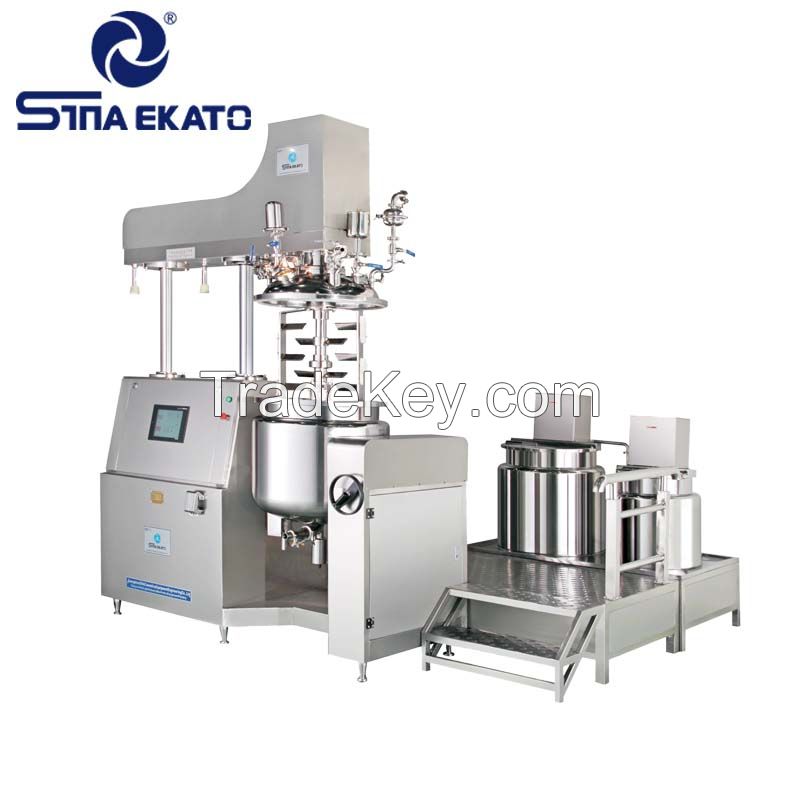 vacuum emulsifying homogenizing machine