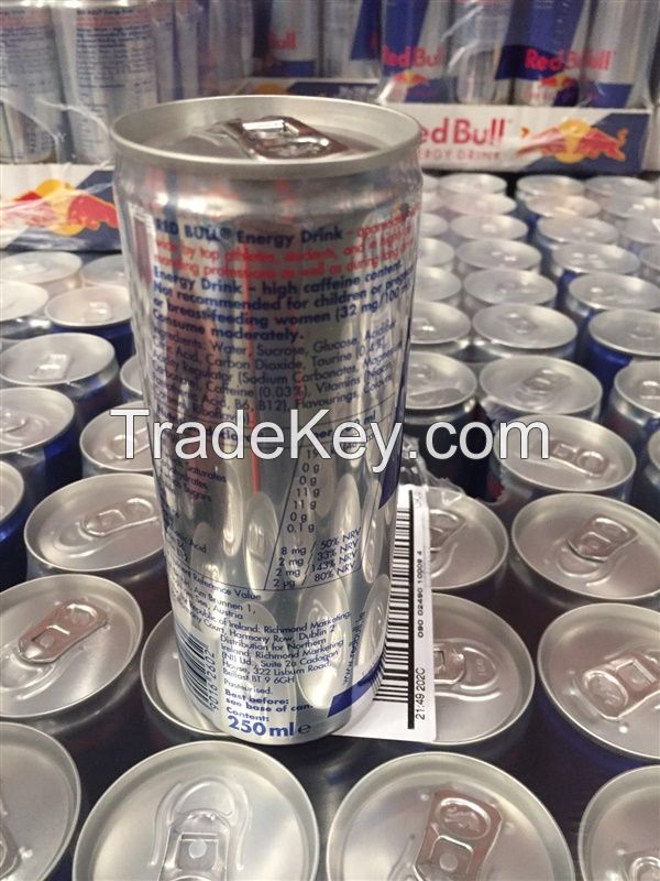 100% Red bull energy drink original packed