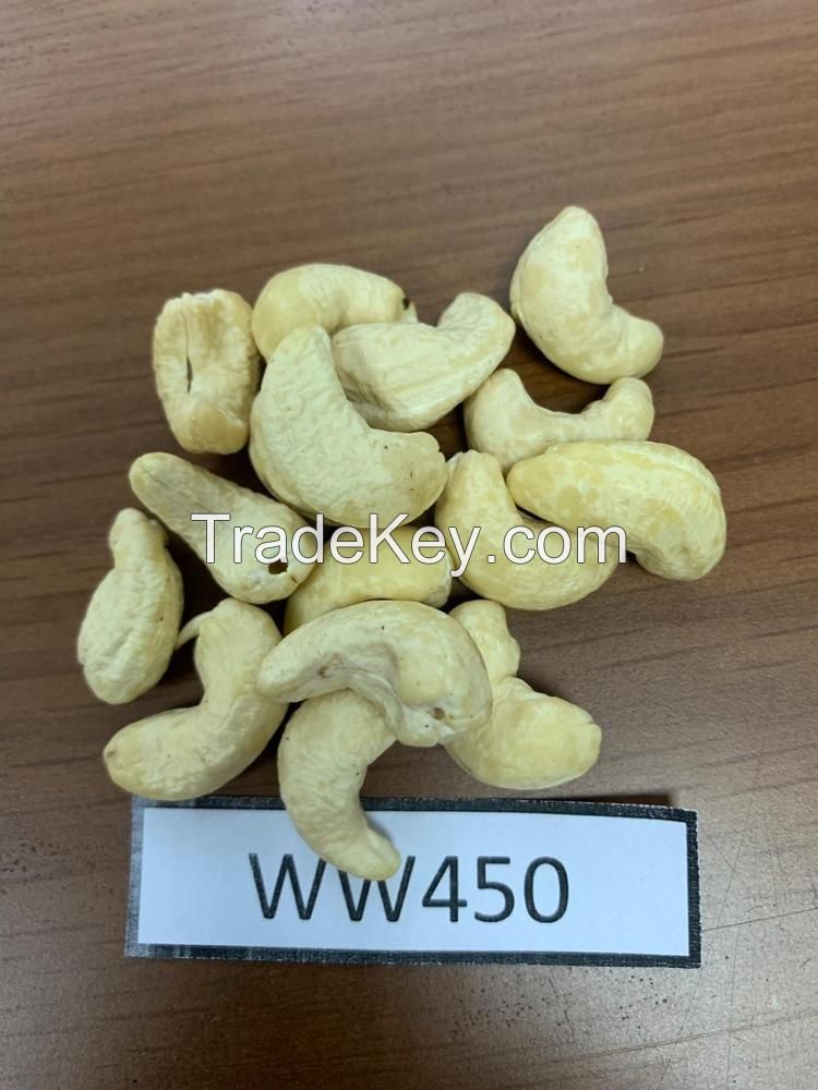 Wholesale high quality raw cashew nuts Viet Nam manufacturing for W240,W320,W450
