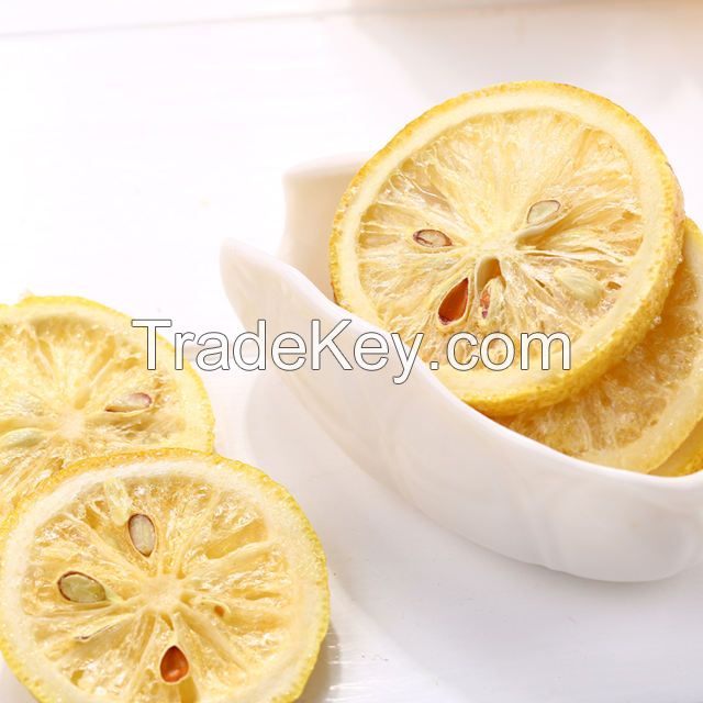 Dehydrated Fruits Lyophilized lemon slices Buy Freeze-Dried Lemon Slices