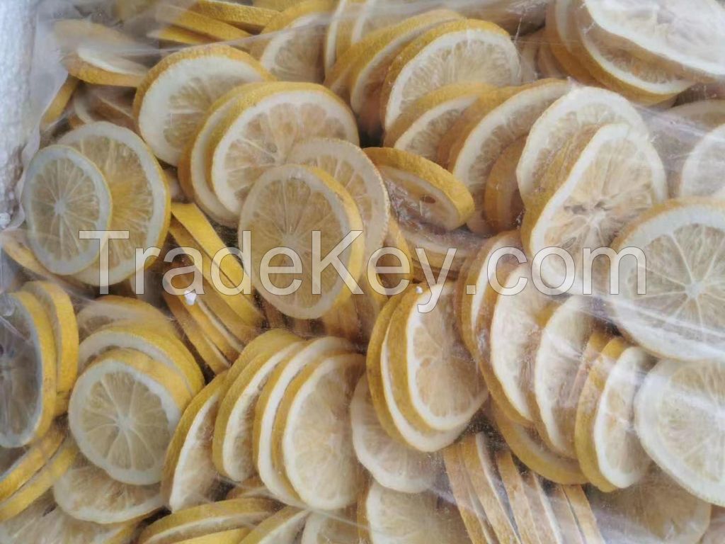 High Quality Freeze Dried Fruit Freeze Dried Lemon Fruit Slices