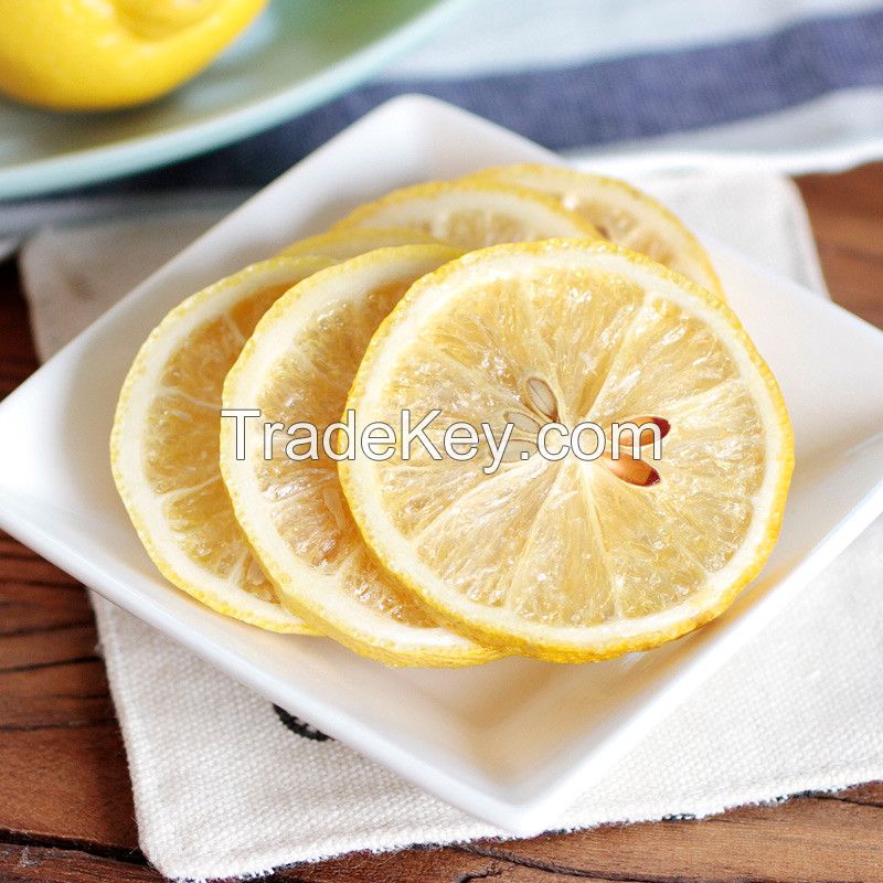 Dehydrated Fruits Lyophilized lemon slices Buy Freeze-Dried Lemon Slices