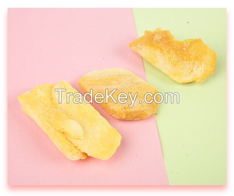 DRIED mango chips vacuum freeze dry slice