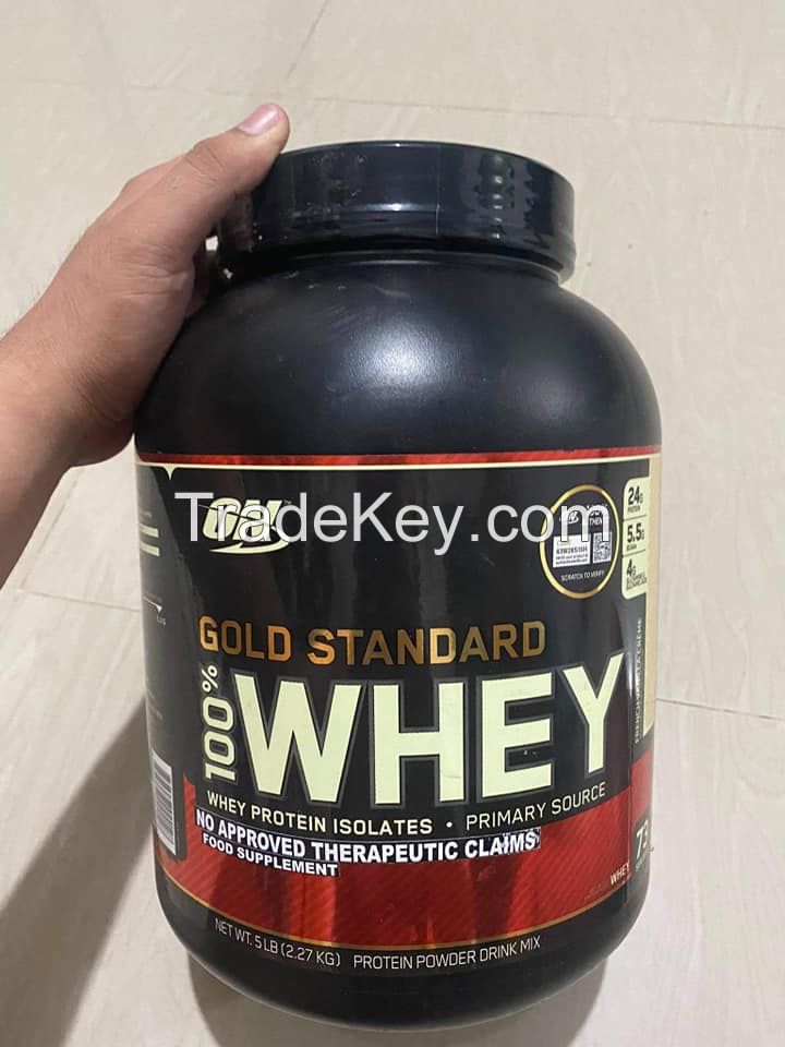 Best Quality 100% Gold Standard Whey Protein Powder Sports Supplements