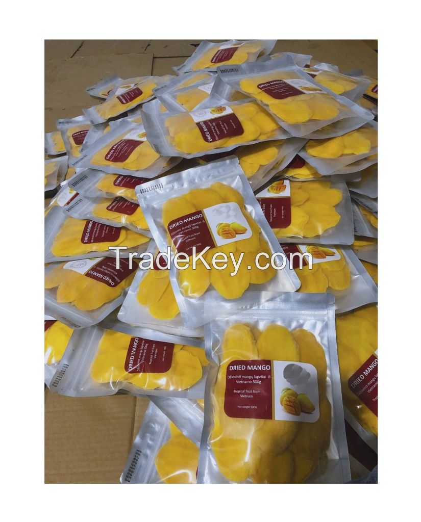 Soft Dried Mango Without Sugar