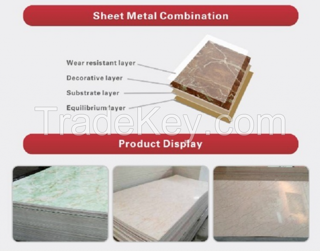 Plastic PVC Imitation Marble Sheet Extrusion Production Line|Extruder|Extrusion Line