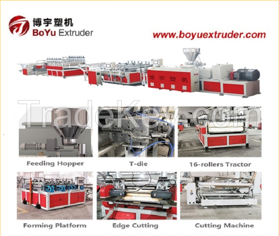 PVC Foam Board Extrusion Line/Plastic Extrusion Machine/PVC Board Production Machine