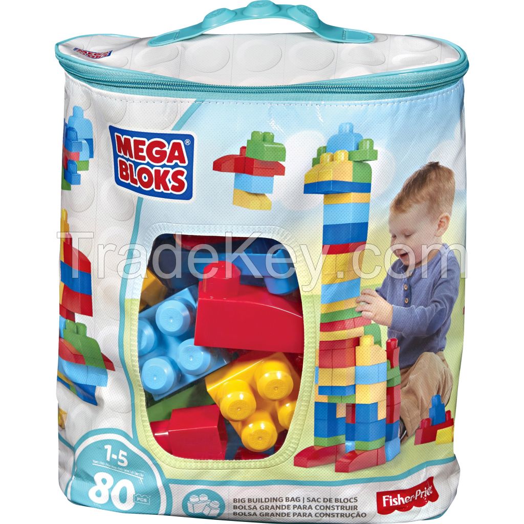 Mega Bloks First Builders Big Building Bag, 80-Piece (Classic)