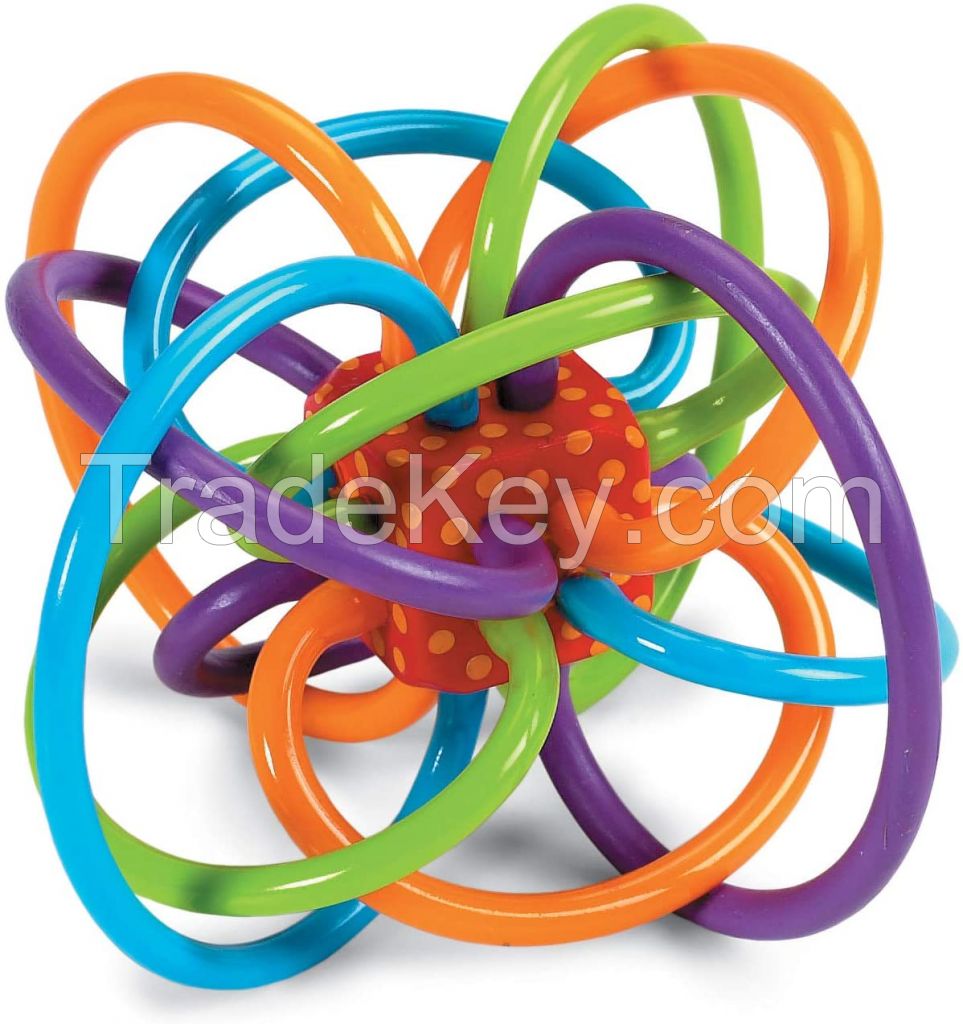 Manhattan Toy Winkel Rattle and Sensory Teether Activity Toy