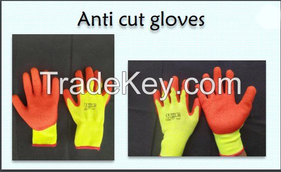 Cut resistant gloves