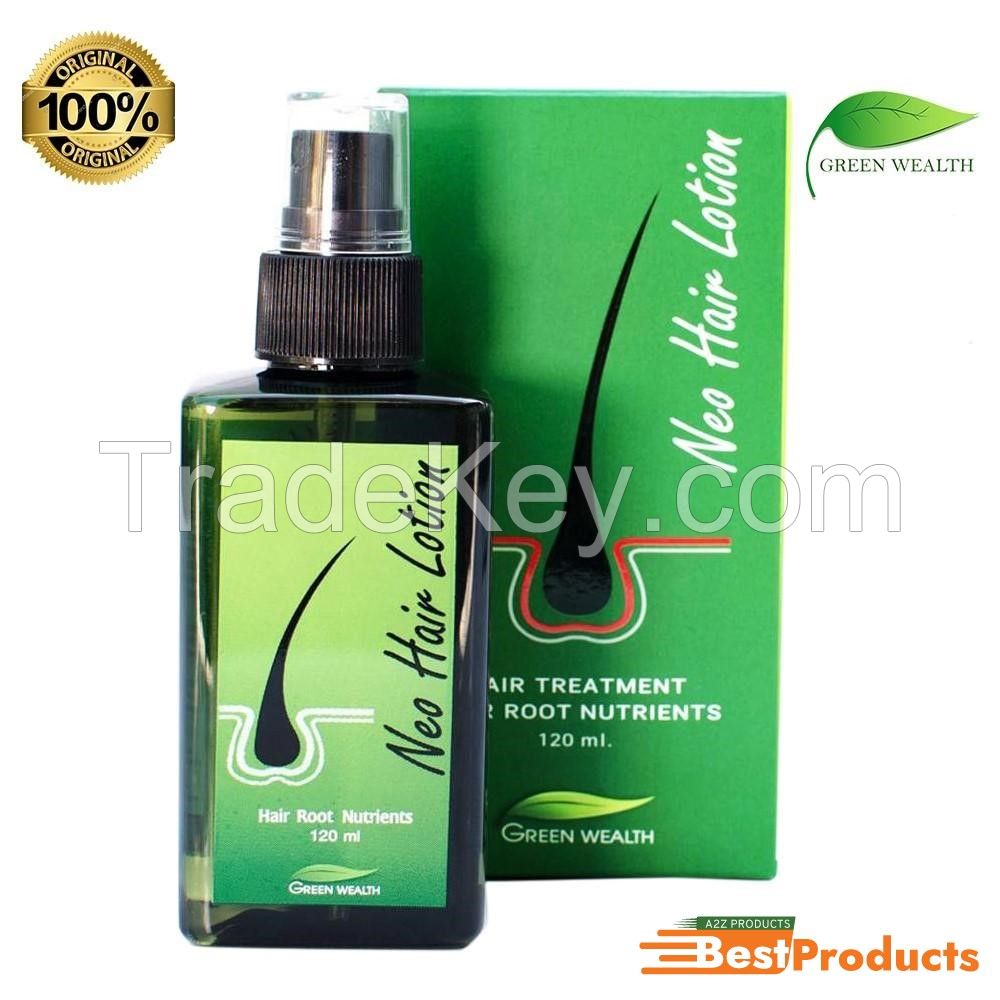Neo Hair Lotion 120ml 100% Original Hair Growing Oil by Green Wealth