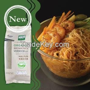 organic noodle, organic rice