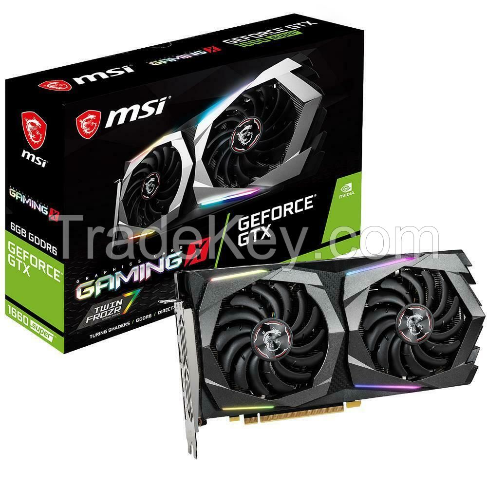 For MSI nVIDIA GeForce GTX 1660 Super GAMING X 6GB GDDR6 Graphics Card