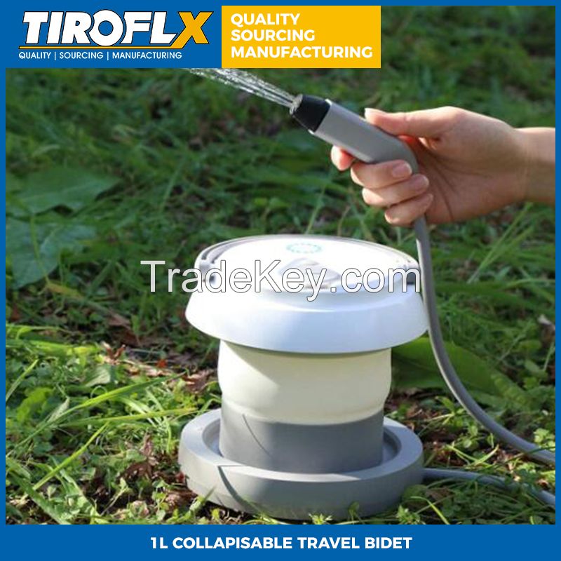 1L COLLAPISABLE TRAVEL BIDET